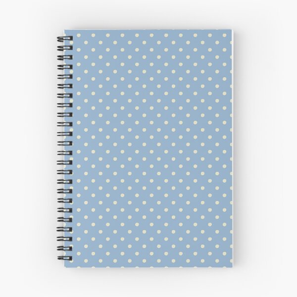 Item preview, Cream and Soft Blue Polka Dots | Minimalist Cream Dots on Blue Pattern | Pastel Cream and Blue Polka Dots | Elegant Beige and Light Blue Dots | Rustic Blue and Cream Dotted designed and sold by VivaFy.
