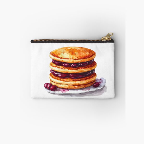 Item preview, Japanese Dorayaki Pancakes Watercolor Illustration designed and sold by BetweenForms.