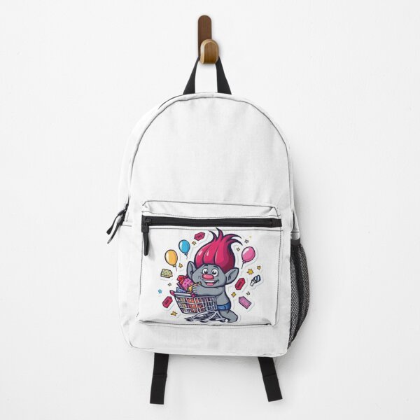 Item preview, Shopping Troll Sticker | Funny Cute Shopping Monster Kawaii Design designed and sold by Stylestickers55.