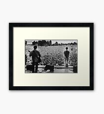 Lámina enmarcada Oasis Knebworth