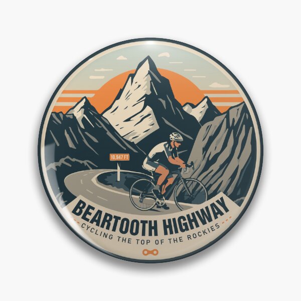 Item preview, Beartooth Highway Cycling designed and sold by Skybound-Studio.