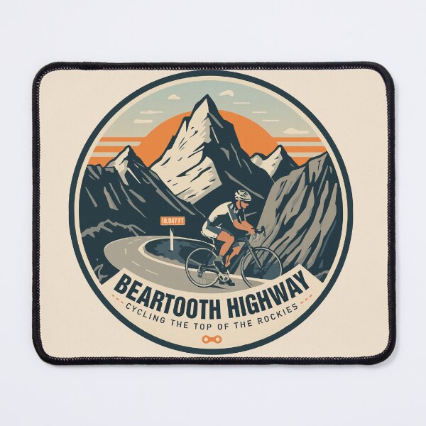 Item preview, Beartooth Highway Cycling designed and sold by Skybound-Studio.