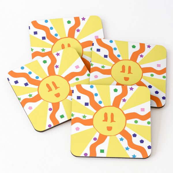 Item preview, Shine Bright (White/Yellow/V2/Square) designed and sold by diana__designs.