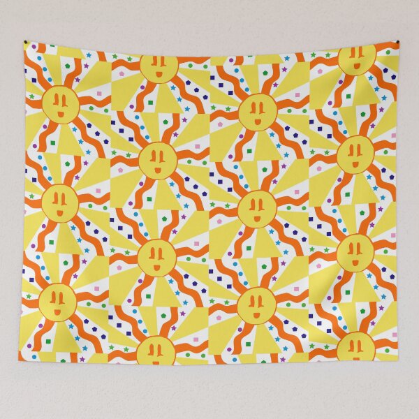Item preview, Shine Bright (White/Yellow/V2/Square) designed and sold by diana__designs.