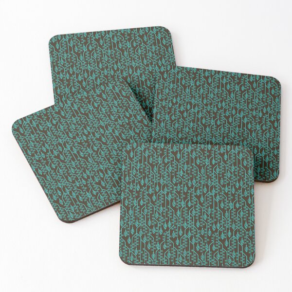 Item preview, Choco green pattern designed and sold by Lenock.