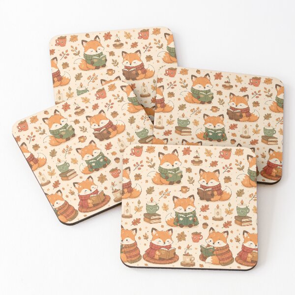 Item preview, Fox Autumn Book Club Pattern designed and sold by Soft Berry Studio.