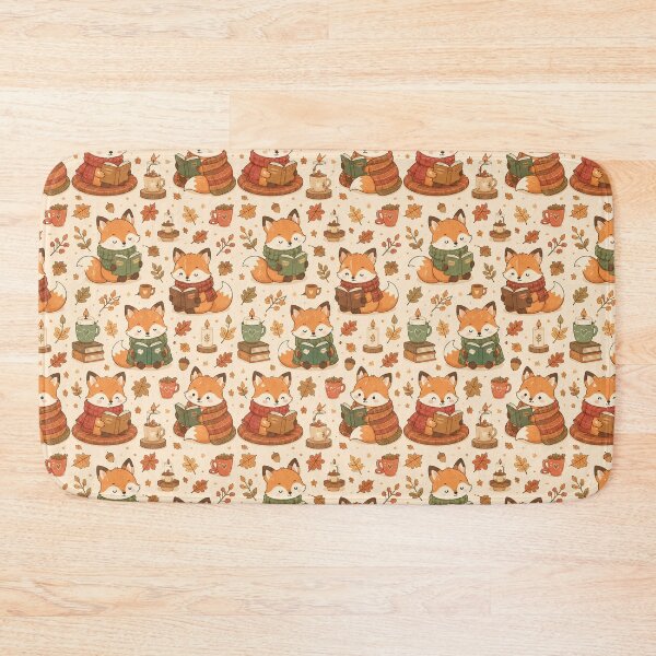 Item preview, Fox Autumn Book Club Pattern designed and sold by Soft Berry Studio.