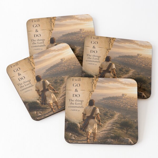 Item preview, Faith to Go – Nephi's Journey to Jerusalem | 1 Nephi 3:7 designed and sold by Heather Walton.