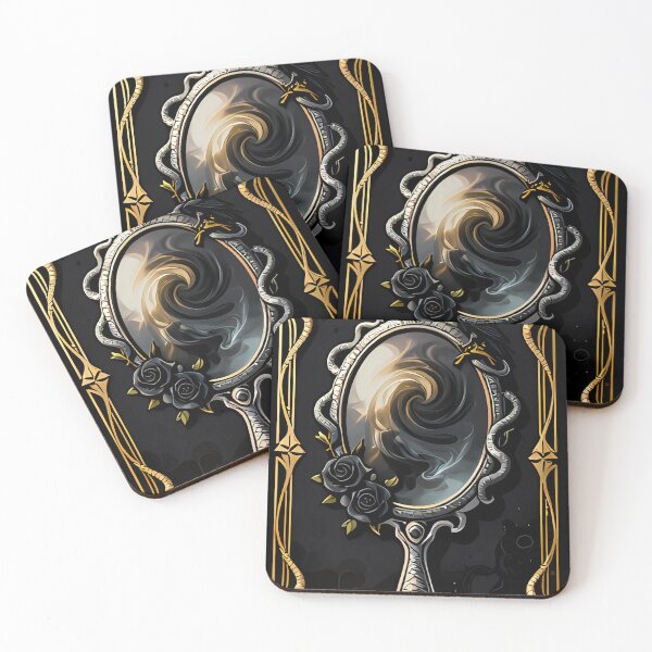Item preview, Dark Mirror - Gothic Oracle Card designed and sold by IllumeInk.