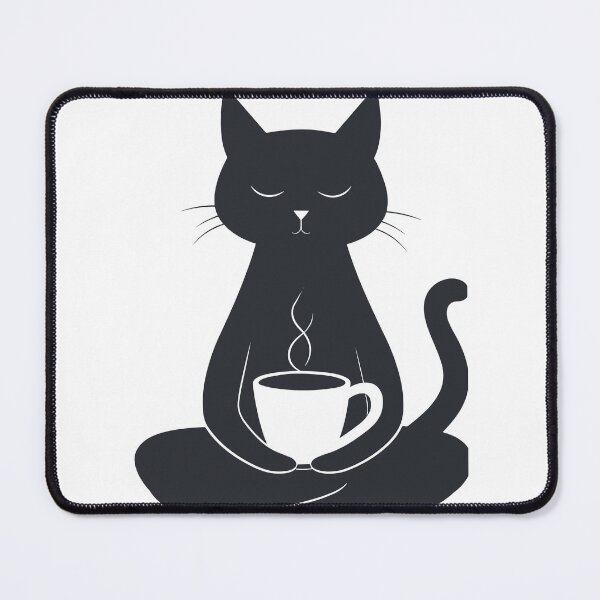 Item preview, Cat and coffe designed and sold by Aysimathart.