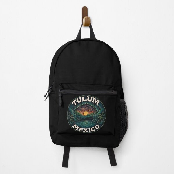 Item preview, Tulum Mexico Mystical Cenotes Retro Travel designed and sold by TomFrontierArt.
