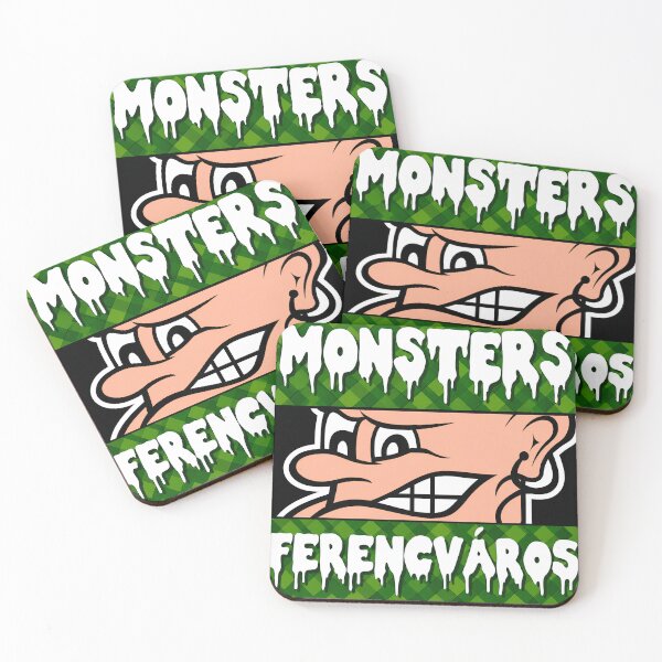 Item preview, Green Monsters Fradi Ferenc designed and sold by canvasriddle.