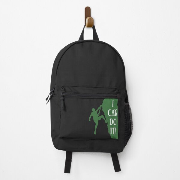 Item preview, I Can Do It Rock Climbing Motivation Silhouette designed and sold by EchoPrint Co..