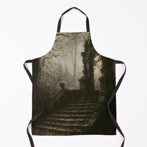 Item preview, Abandoned Gothic Park Stairs designed and sold by DarkHolyQueen.