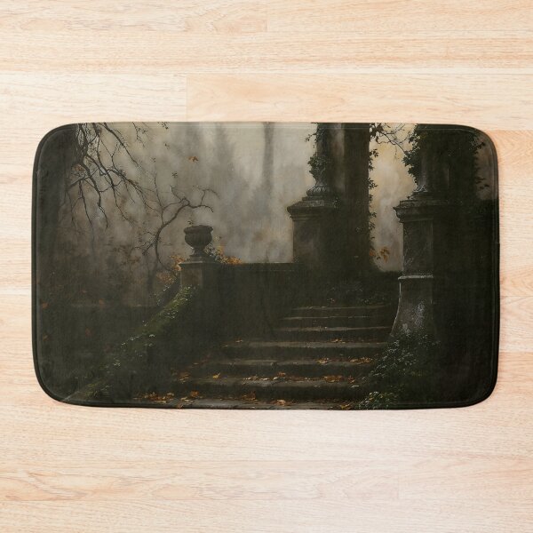 Item preview, Abandoned Gothic Park Stairs designed and sold by DarkHolyQueen.