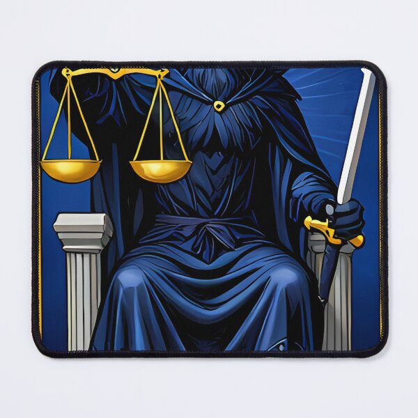 Item preview, Justice - Gothic Tarot designed and sold by IllumeInk.