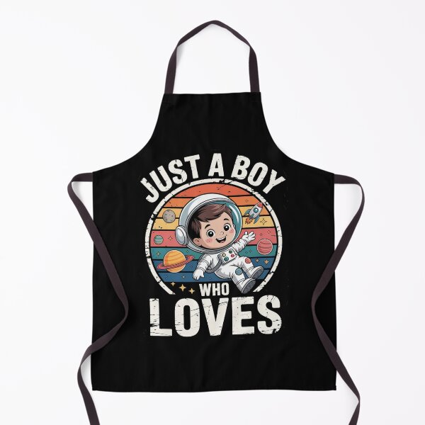 Item preview, Just A Boy Who Loves Space Cute Astronaut Kids designed and sold by MizoX7.