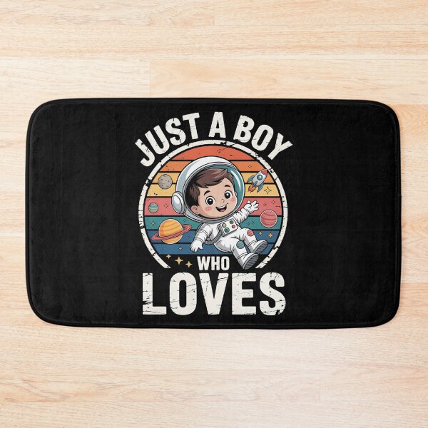 Item preview, Just A Boy Who Loves Space Cute Astronaut Kids designed and sold by MizoX7.