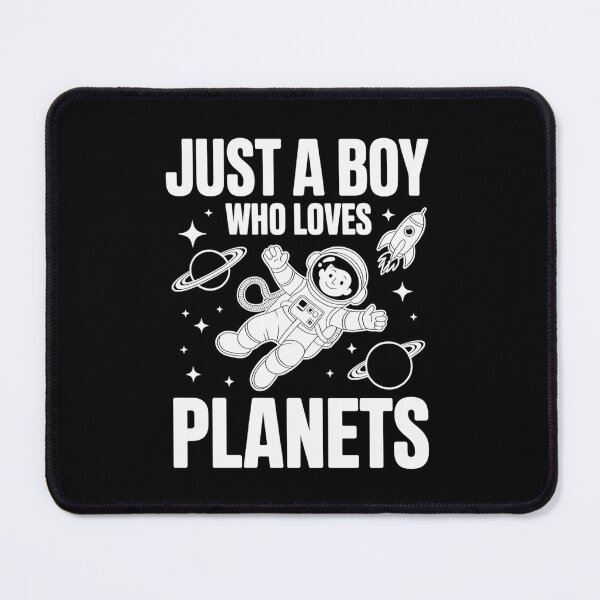 Item preview, Just A Boy Who Loves Planets Cute Space Astronaut designed and sold by MizoX7.