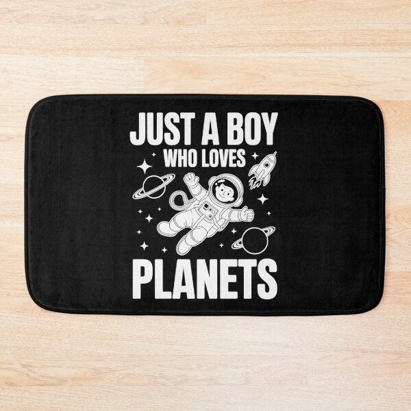 Item preview, Just A Boy Who Loves Planets Cute Space Astronaut  designed and sold by MizoX7.