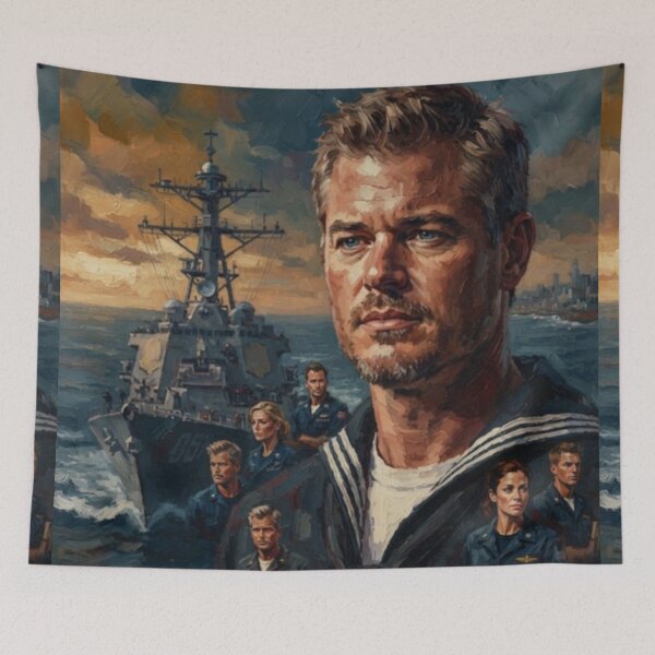 Item preview, The Last Ship Fine Art Tribute designed and sold by Art's Diner.