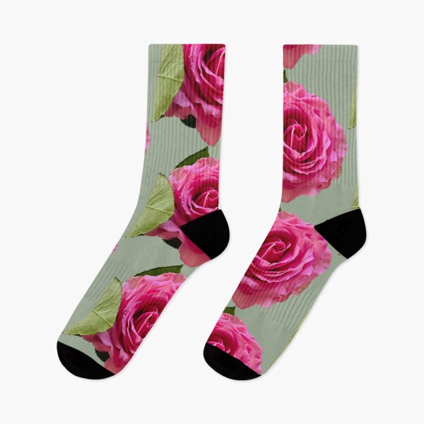 Item preview, Romantic Hot Pink Rose Blossom Cutout designed and sold by BalkanBloom.