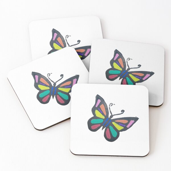 Item preview, Colourful butterfly designed and sold by SombreroDoodles.