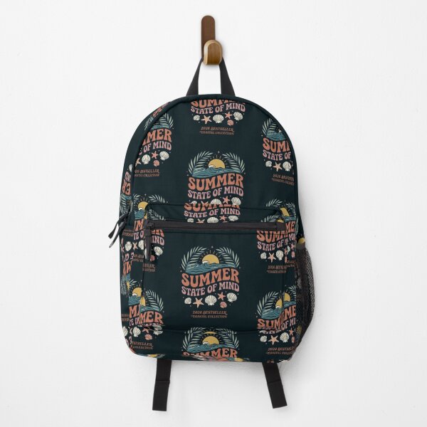 Item preview, Summer State Of Mind Retro Coastal Seashell Ocean Waves designed and sold by PACS0011.