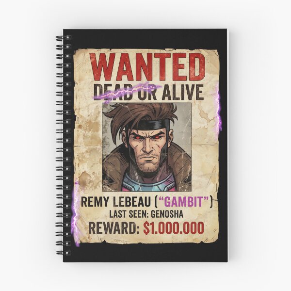 Item preview, Wanted Alive or Gambit designed and sold by TheBearBrained.