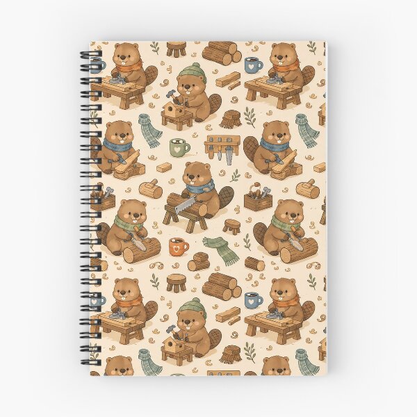 Item preview, Beaver Cozy Woodshop Pattern designed and sold by Soft Berry Studio.
