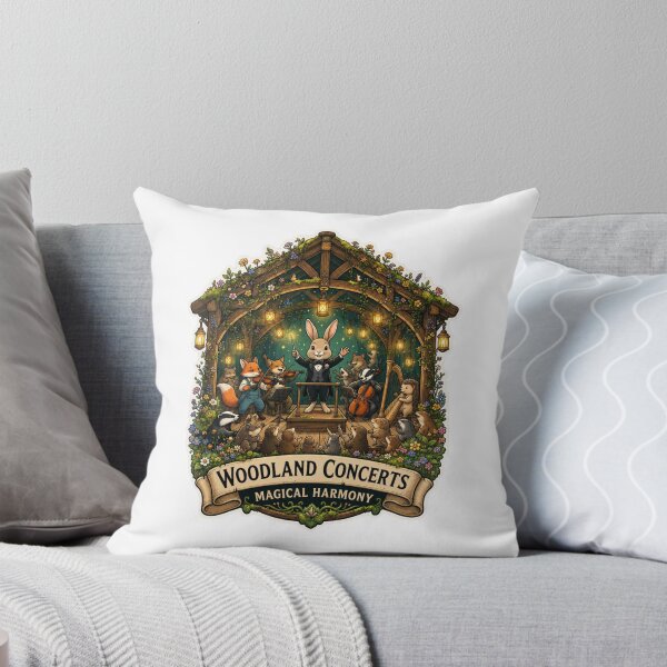 Item preview, Woodland Concerts | Magical Woodland Orchestra | Rabbit Conductor | Forest Symphony | Cottagecore Fantasy Music | Storybook Animal Choir designed and sold by MrDev.