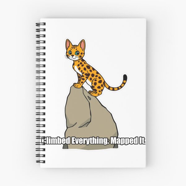 Item preview, Bengal Cat - Climbed Everything Mapped It - Funny Bengal Cat Gift designed and sold by pawdrops.