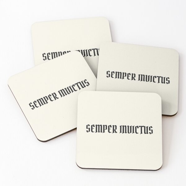 Item preview, Semper Invictus | Forever Unconquered | Stoic Latin Quote designed and sold by semenol.