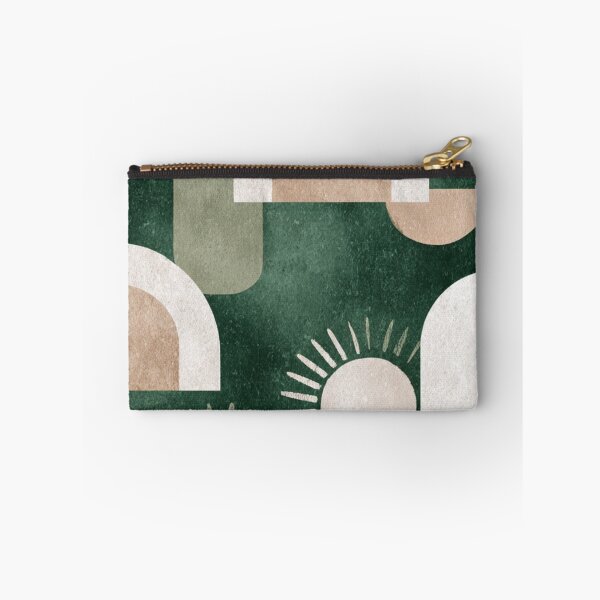 Item preview, Boho Nature Seamless Pattern - Sun Moon Forest Green Beige designed and sold by DkSpirit.