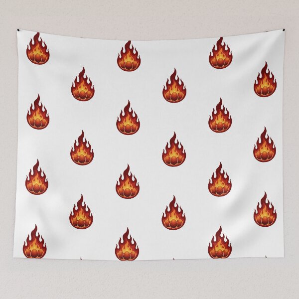 Item preview, Fiery Dragon Eggs - Burning Mythical Flame Art designed and sold by Dzblack.