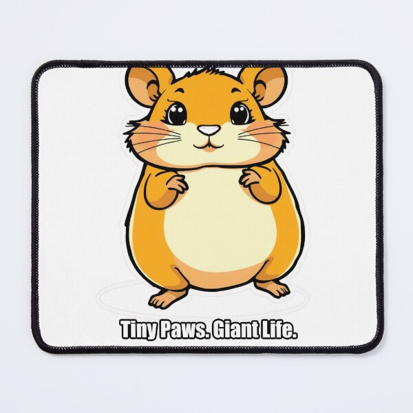 Item preview, Hamster - Tiny Paws Giant Life - Funny Hamster Gift designed and sold by pawdrops.