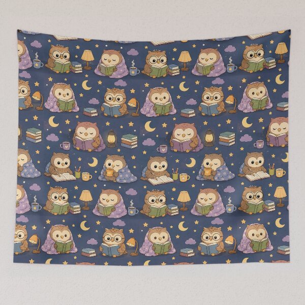 Item preview, Owl Cozy Night Study Pattern designed and sold by Soft Berry Studio.