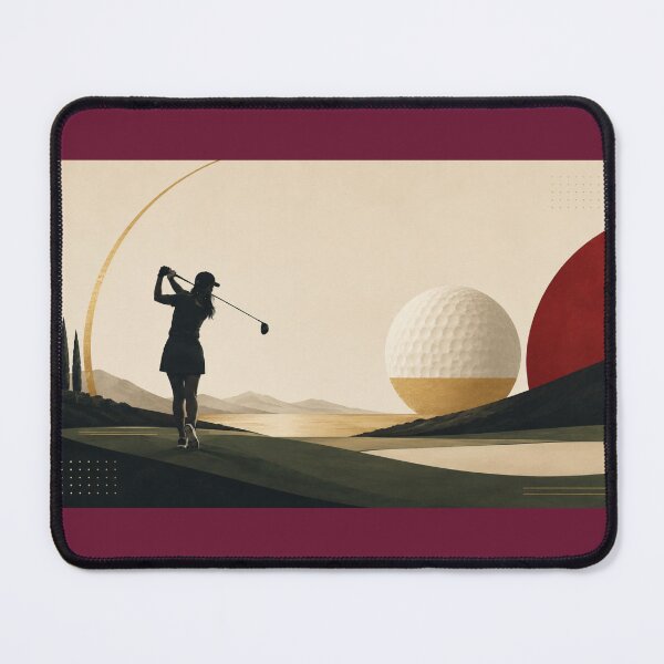 Item preview, Motion and Form - Golfer - woman designed and sold by AcornAndPebble.