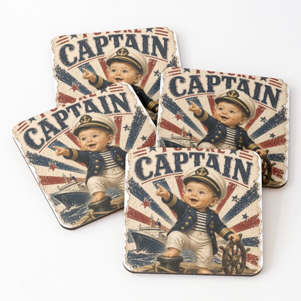 Item preview, Future Captain Baby Vintage Nautical designed and sold by NucciCollective.