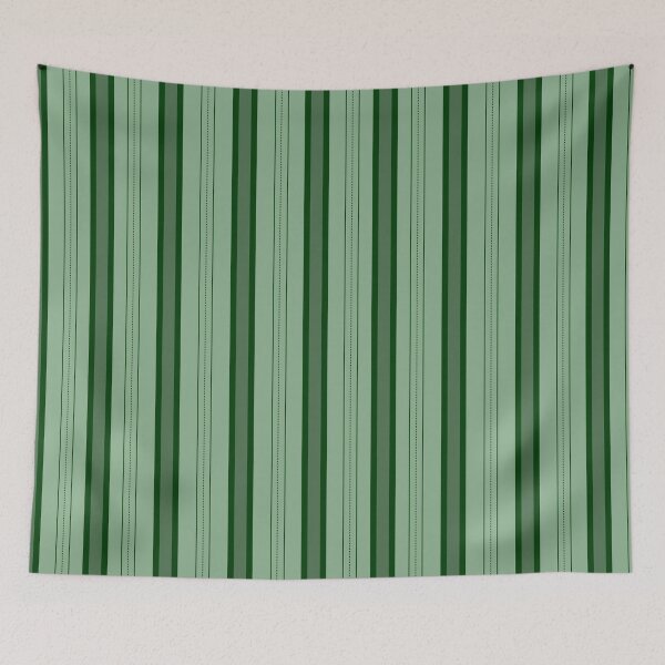 Item preview, Light Green & Dark Green Thick and Thin Stripes designed and sold by KSimpson838.