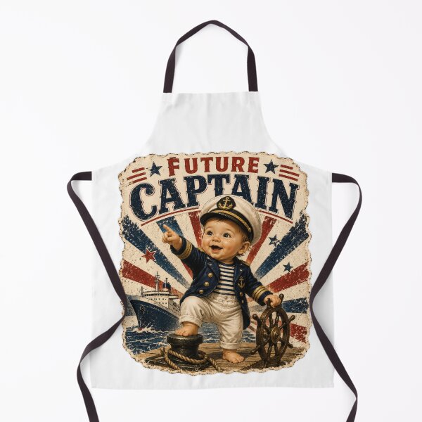 Item preview, Future Captain Baby Vintage Nautical designed and sold by NucciCollective.