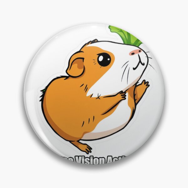 Item preview, Guinea Pig - Lettuce Vision Activated - Funny Guinea Pig Gift designed and sold by pawdrops.