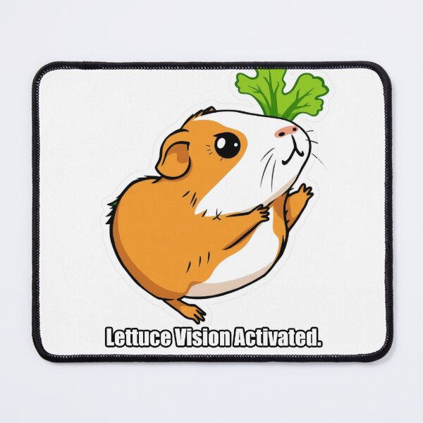 Item preview, Guinea Pig - Lettuce Vision Activated - Funny Guinea Pig Gift designed and sold by pawdrops.