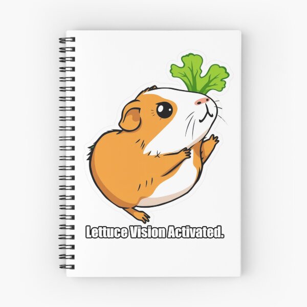 Item preview, Guinea Pig - Lettuce Vision Activated - Funny Guinea Pig Gift designed and sold by pawdrops.