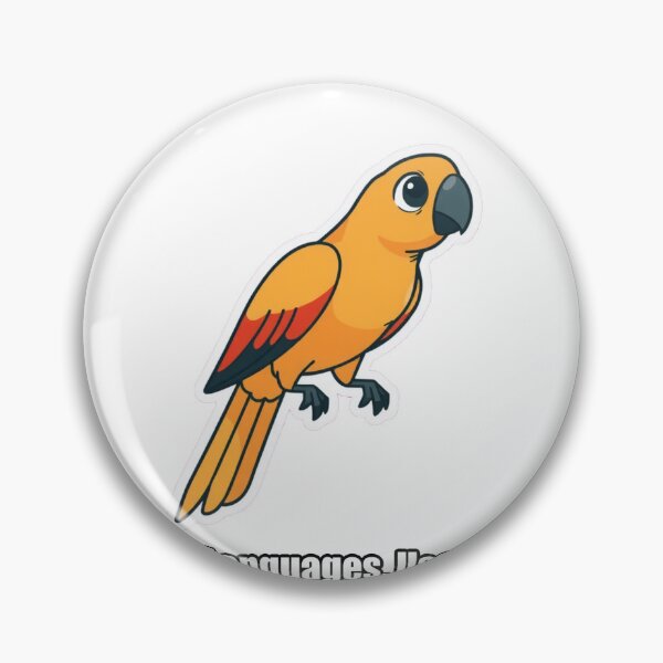 Item preview, Parrot - Speaks 8 Languages Uses Them All - Funny Parrot Gift designed and sold by pawdrops.