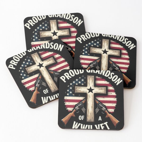 Item preview, Proud Grandson Of A Ww Ii Vet Veterans Day Memory designed and sold by kisune9348.