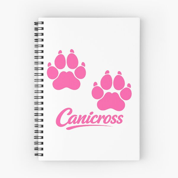 Item preview, Canicross – Pink Double Dog Paw Prints designed and sold by OTSC.