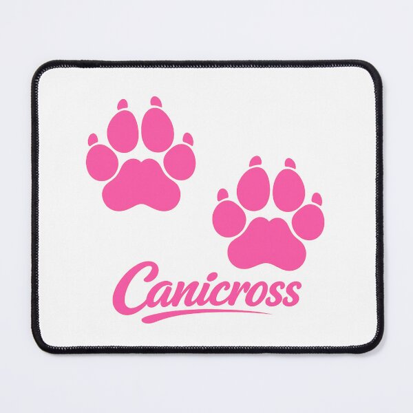 Item preview, Canicross – Pink Double Dog Paw Prints designed and sold by OTSC.
