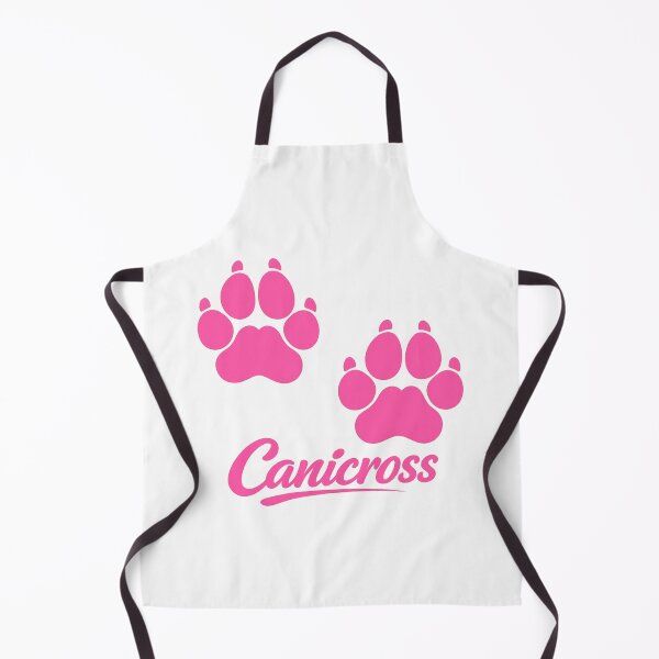 Item preview, Canicross – Pink Double Dog Paw Prints designed and sold by OTSC.