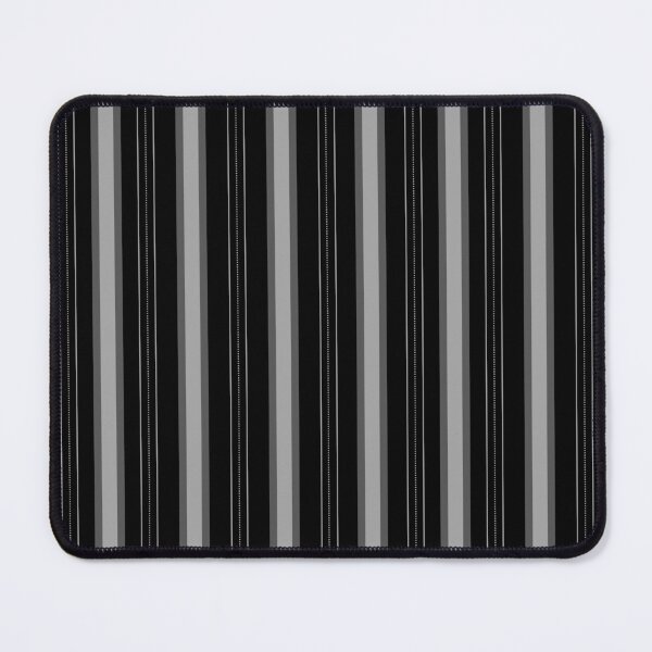 Item preview, Black & Gray Thick and Thin Stripes designed and sold by KSimpson838.